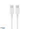 USB Type-C USB Type-C Kabel 100 cm wit foto 1
