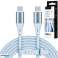 USB Typ-C USB Typ-C Kabel 100 W 1 m Silikon Blau Kruger&amp;Matz Basic Bild 3
