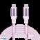 USB Typ-C USB Typ-C Kabel 100 W 1 m Silikon Pink Kruger&amp;Matz Basic Bild 1