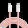 USB Type-C USB Type-C Cable 60 W 1 m pink Kruger&amp;Matz Basic image 1