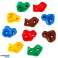 Climbing Stone Holders for Kids Colorful 10 Pcs Screws image 1