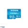 Kioxia 512 Go UHS I U1 Carte mémoire microSD avec adaptateur photo 1