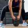 Kettlebell aus Gusseisen 4kg REBEL ACTIVE Bild 3