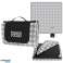 Isolierte Picknickmattendecke 200x200 cm TEESA Grau Plaid Bild 4