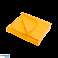 Fleece blanket 130x150 cm TEESA yellow image 1
