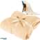 Fleece-Decke 200x220 cm TEESA creme Bild 5