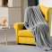 Couverture Polaire 200x220 cm TEESA grise photo 4