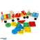 Eisenbahn Lokomotive Holzklötze Sortierer Arcade Puzzle 30cm Bild 5