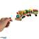 Eisenbahn Lokomotive Holzklötze Sortierer Arcade Puzzle 30cm Bild 6