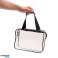 Organisateur de voyage transparent pour sac à cosmétiques pour avion 3 pièces photo 4
