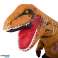 Kostüm Karneval Kostüm Verkleidung aufblasbarer Dinosaurier T REX Riese braun 1,5 1,9m Bild 6