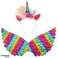 Disfraz de carnaval disfraz de diadema de falda de unicornio con cuerno de ala fotografía 2