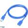 Cablu prelungitor USB 3.0 KP9A de 1,5 m fotografia 1