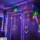 LED Reindeer Curtain Lights 2 5m 138LED Multicolor 8 Lighting Modes IP44 image 3