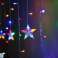 LED Reindeer Curtain Lights 2 5m 138LED Multicolor 8 Lighting Modes IP44 image 4