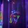 LED Reindeer Curtain Lights 2 5m 138LED Multicolor 8 Lighting Modes IP44 image 5
