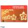 LED Lights Curtain With Christmas Figurines 3m 125LED 10 Bulbs Warm White Mains Power image 3
