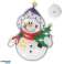 Lumières LED Décoration suspendue Décoration de bonhomme de neige de Noël photo 6