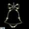 Lumières LED Décoration suspendue Cloche de décoration de Noël 10 LED photo 2