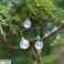 Lampes solaires de jardin boule 7m 50LED blanc froid photo 3