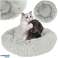 Cama para perros alfombrilla de felpa sofá sofá parque infantil 60cm gris fotografía 6