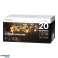 Solarleuchte Girlande   1 Schnur 20 m  20 Fassungen    20 LED-Lampen 0.1W E27. 3000K   1 Lampe gratis Bild 2