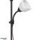 Gulvlampe URLAR. 175 cm. max 25W E27. max 25W E14. sort billede 4