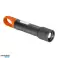 LED Flashlight SMD 10W   COB 2W. 350lm. 1200 mAh. zoom function. colored caps image 3