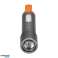 LED Flashlight SMD 10W   COB 2W. 350lm. 1200 mAh. zoom function. colored caps image 4