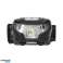 Lanterna frontală LED 3W. 120lm. 1200mAh Li Po. cap mobil fotografia 4
