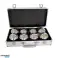Petanqueset MASTER 8 chromen ballen F.I.P.J.P. in aluminium koffer foto 3