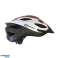 Capacete de bicicleta MASTER Force - vermelho-branco foto 1
