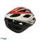 Capacete de bicicleta MASTER Force - vermelho-branco foto 2