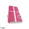 Airtrack MASTER 200 x 100 x 10 cm rosa hvit bilde 1
