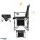 Camping Klappstuhl KING CAMP Lotus B10 schwarz Bild 4