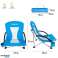 Silla plegable camping KING CAMP Deluxe con reposabrazos acero - azul fotografía 1
