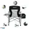 Camping scaun pliabil KING CAMP cu cotiere Director Deluxe fotografia 4