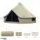 Glampingzelt KING CAMP Khan 400 x 400 x 270 cm Bild 2