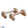 Push Up Bar MASTER - podpěra na kliky dřevěné stálky 30 x 13 x 10,5 cm kép 3