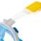 Voll faltbare Schnorchelmaske S/M blau Bild 2