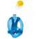 Voll faltbare Schnorchelmaske S/M blau Bild 4