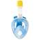 Voll faltbare Schnorchelmaske S/M blau Bild 5