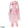 Mascotte peluche lapin rose 52cm photo 5