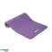 Tapis d'exercice pour yoga pilates fitness 183x61cm épaisseur 1cm matériau NBR violet REBEL ACTIVE photo 1