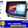 Monitor LCD de 9 pulgadas con soporte para 2 cámaras 4pin 12v 24v fotografía 2