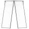 Mosquito net magnetic door mesh 160x230cm BLACK image 2