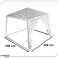 Gazebo gazebo bianco 3X3m foto 6