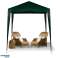 Tent Garden Party Pavilion Commercial Gazebo Green 1 9x1 9 image 1