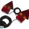 23 218# PKW-Anhänger Lampenset Dreieck&quot; Bild 3