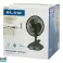 44 023# Ventilador de escritorio 6&quot;/15cm clip 25w 2en1 negro fotografía 3